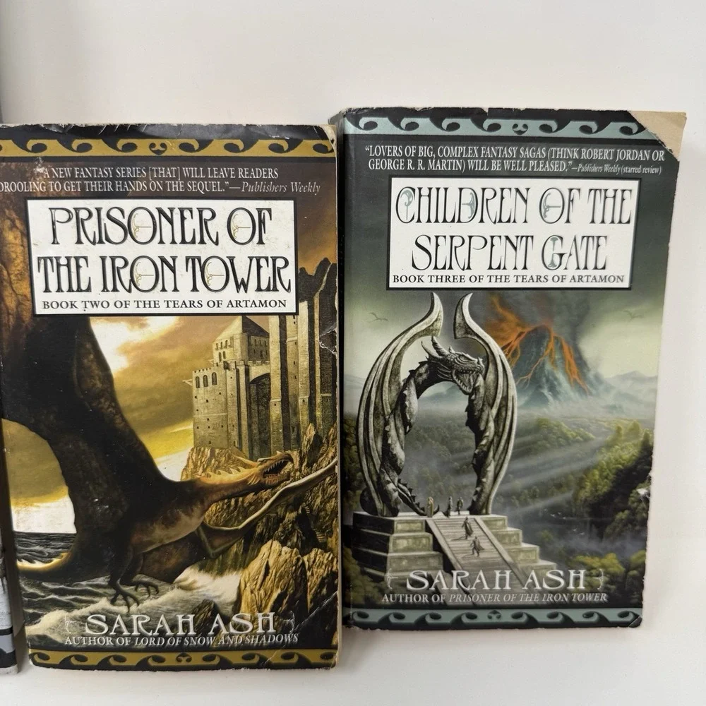 The Tears of Artamon Trilogy Sarah Ash Epic Fantasy paperback